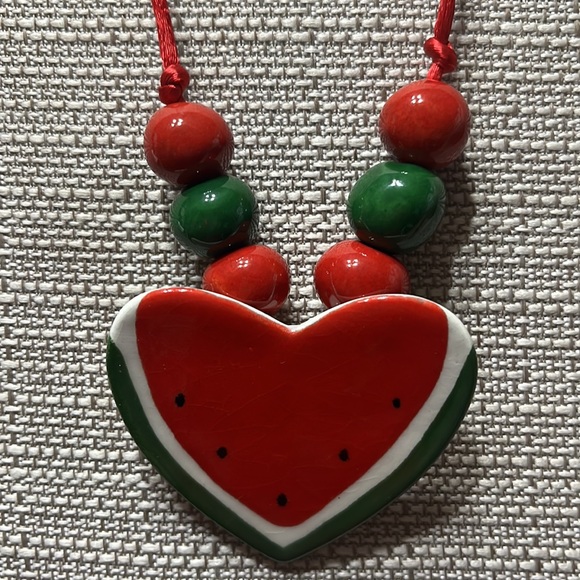 Ceramic necklace - Picture 3 of 4